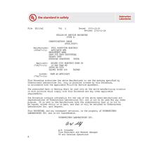 UL444通訊電纜-同軸線（E211342）證書